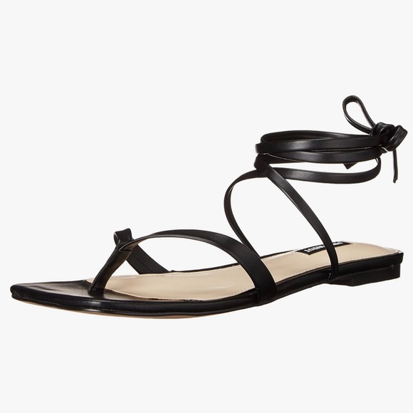 Nine West women ankle wrap flat sandal - Picture 1 of 8